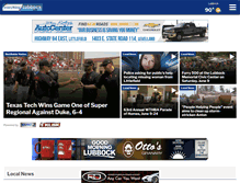 Tablet Screenshot of everythinglubbock.com